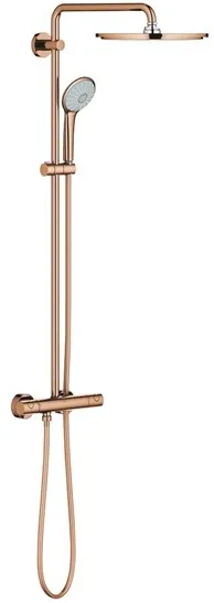 Grohe Euphoria 310 duschsystem, polerad varm sunset