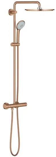 Grohe Euphoria 310 duschsystem, borstad varm solnedgång